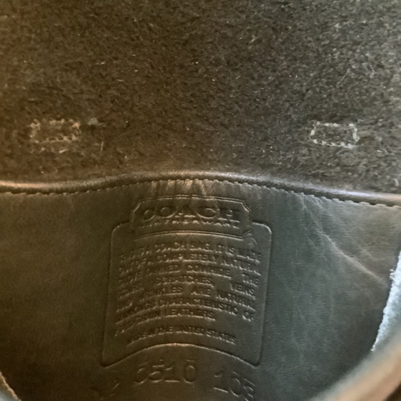 Vintage Coach #9826 Black Mini Convertible Belt Bag Shoulder Crossbody Bag - Picture 7 of 15